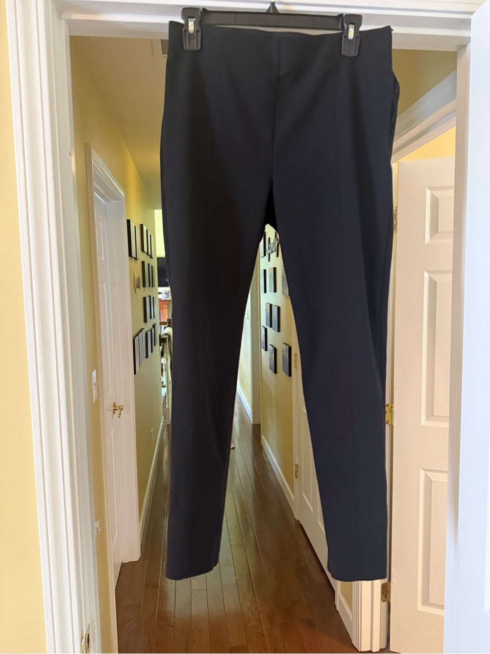 Talbots Black Ponte Portland Pant
